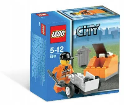 Produktbild von LEGO City 5611 Müllmann