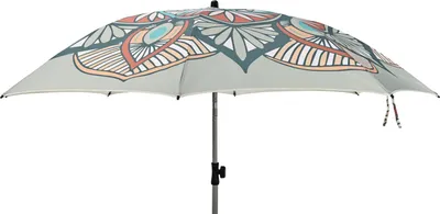 Produktbild von Sonnenschirm Strandschirm Marrakesch grau UV 50+ Knickbar 180 cm inkl. Schutzhülle