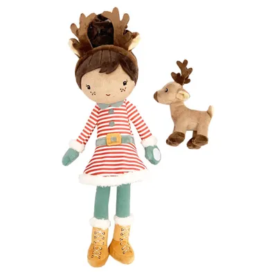 Image de Little Dutch Poupée en peluche Noël Jake 35 cm