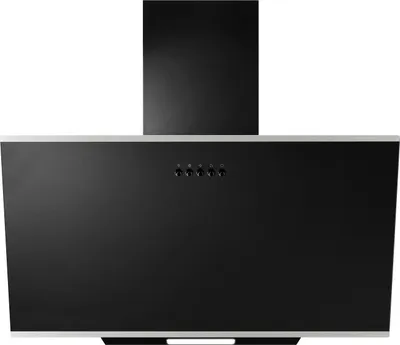 Produktbild von YUNA Dunstabzugshaube DUNJA 60 cm Schwarz Glasfront 3 Leistungsstufen 47W Motorleistung  A Abluft Umluft Kopffrei LED Beleuchtung Ohne