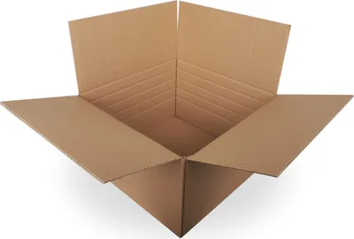 Produktbild von 5 x Faltkartons 530x530x310mm Versandkartons zweiwellig mit variabler Höhe