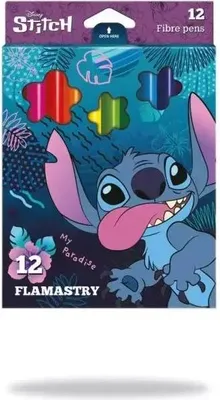 Zdjęcie produktu dla Flamastry Disney Core Stitch 12 kolorów