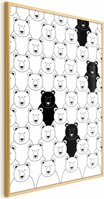 Produktbild von Posterpapier Poster - Stranger in the Flock 60x90 cm Für Kinder g-A-0152-ao-a