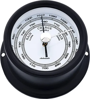 Produktbild von Autonautic Instrumental B72n Marinebarometer Schwarz  Schwarz One Size