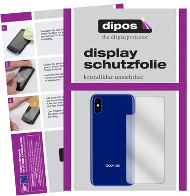 Obrázok produktu pre 2x Screen Protector pre Doogee X50L Clear Back Cover Film Screen Protector dipos