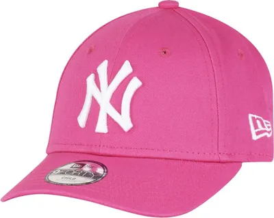 Zdjęcie produktu dla Czapka New Era 9Forty Stretched KIDS - NY Yankees różowa - Młodzieżowa