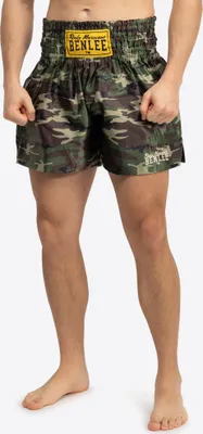 Produktbild von Herren Thaibox-Hose UNI THAI Camo Woodland L BENLEE
