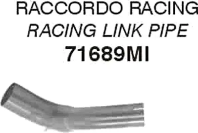 Produktbild von ARROW Racing-Zwischenrohr für Benelli TRK 502 2017- , ohne Katalysator