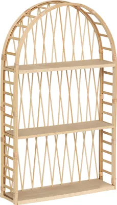 Produktbild von Atmosphera | Wandregal - Wandablage - 45 x 11 x 74 cm - Beige - Hängeregal - Matt