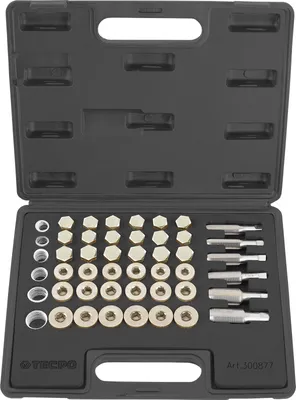 Produktbild von TECPO Reparatursatz für Öl-Ablass-Gewinde,114 tlg.