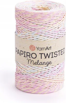 Zdjęcie produktu dla Włóczka Papiro Twisted Melange 2307 Rafia papierowa