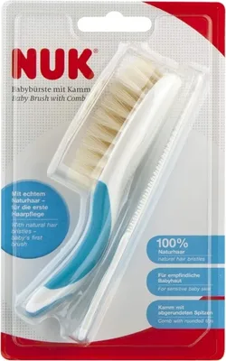 Produktbild von Nuk, Baby-Bürstenset Bürste + Kamm, 1 Set