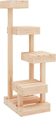 Image de vidaXL Arbre à chat 45,5x49x103 cm Pin massif