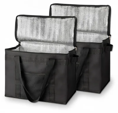 Image de InAndOutdoorMatch - Glacière pliante - 60 litres - Noir, Image générée par une IA
