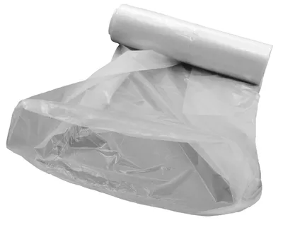 Produktbild von 500x Universal Flachbeutel HDPE transparent gerollt 25 x 40 cm