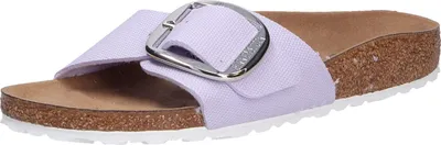 Produktbild von Birkenstock Damen Pantolette, rosa/pink(vegancanvaspurplefog (11637)), Gr. 39