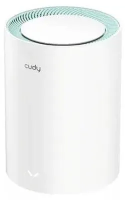 Obrázok produktu pre Cudy AX1500 Gigabit Mesh Wi-Fi 6 System, M1500 1-PACK 1.0, Biela, Vnútorný, Sieťový smerovač, Systém, Dvojpásmový (2,4 ghz/5 ghz), Wi-Fi 6 (802.11ax)