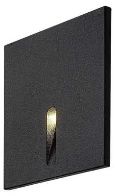 Image de Rabalux Noir escalier encastré luminaire LED Boven 3W 71171