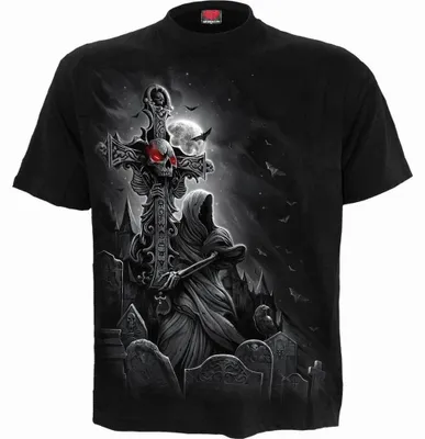 Produktbild von Spiral Direct - "Grave Walker" T-Shirt für Herren/Damen Uni RO16279 (XXL) (Schwarz)