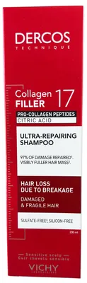Immagine prodotto di Dercos Collagen 17 Filler Shampoo 200 Ml