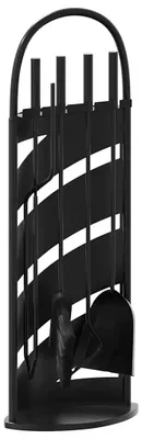 Obrázek produktu pro 5dílná sada krbového nářadí 23x15x66 cm ocelová