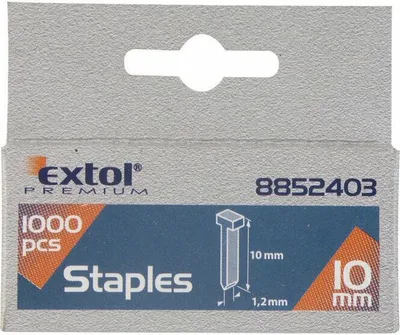 Zdjęcie produktu dla Gwoździe, opakowanie 1000 sztuk, 14 mm, 2,0x0,52x1,2 mm