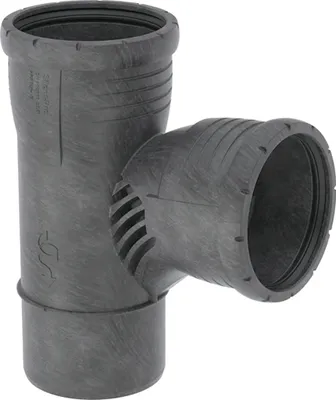 Obrázok produktu pre Geberit GE Silent-Pro Carve odbočka, 87,5 Gr., d90/90 mm, 1 ks.