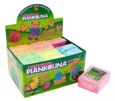 Zdjęcie produktu dla Piankolina neonowe mix kolorów