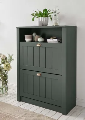 Produktbild von Schuhschrank Ascot - Landhaus Grün