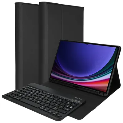Immagine prodotto di Accezz AZERTY Tastiera Bluetooth flip cover per Samsung Galaxy Tab S9 - Nero
