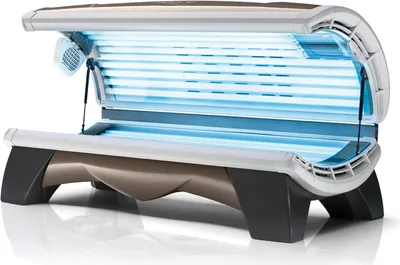 Produktbild von Hapro Onyx 26/1 C Sonnenbank Heimsolarium 220V Solarium m. Hochdruck Gesichtsbräuner