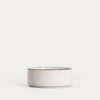 Produktbild von HOMLA AZRA Schale mit schwarzem Rand 16 cm