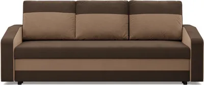 Produktbild von 3-Sitzer Sofa ORION, Sofa mit Schlaffunktion, Liegefläche 200x140cm, Braun/Capuccino