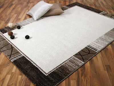 Produktbild von Designer Teppich Softstar Beige Sand Trend , Größe:80x150 cm