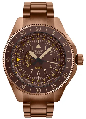 Zdjęcie produktu dla Zegarek  Aviator V.1.37.8.306.5 brązowy