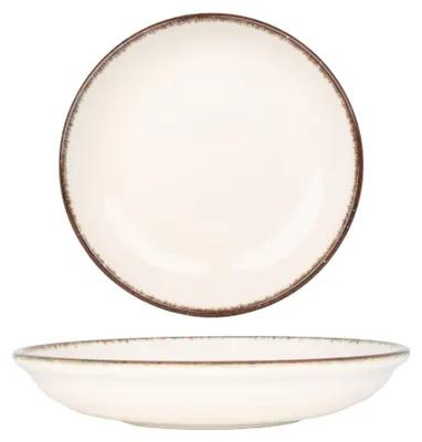 Produktbild von Kütahya Porselen Tiefe Teller - Atlantis - Porzellan - 21 cm (700cc)
