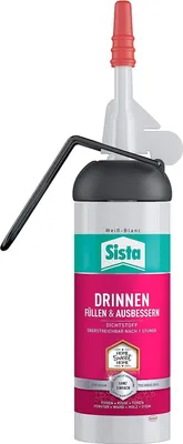 Produktbild von Sista 302093, 100 ml, Acryl-Dichtstoff, Für die Nutzung im Innenbereich geeignet, Weiß, 1 Stück(e)