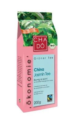 Produktbild von Grüner Tee - China Jasmin Ökonomie 200g