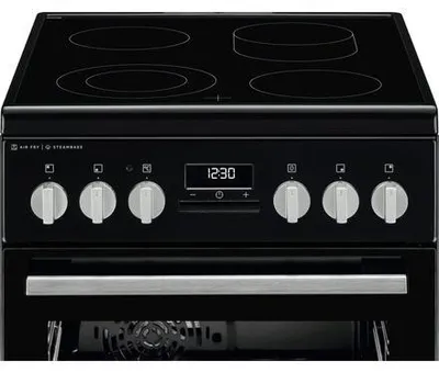 Produktbild von Electrolux elektriskā plīts ar elektrisko cepeškrāsni, melna