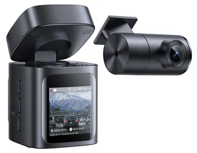 Obrázok produktu pre Videorekordér Baseus PrimeTrip VD1 Pro, automobilová kamera 4K+1080p s batériou - čierna