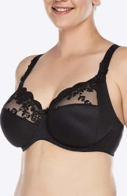 Produktbild von Ulla | Ella BH mit Bügel Schwarz - Schwarz / 75E | Shapewear & Mieder