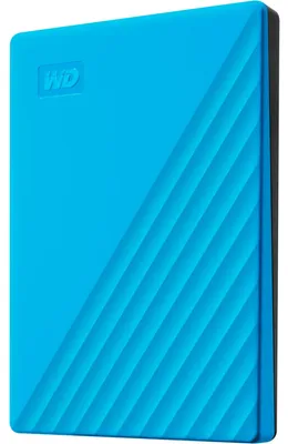 Produktbild von Western Digital My Passport, 2 TB, 3.2 Gen 1 (3.1 Gen 1), Blau