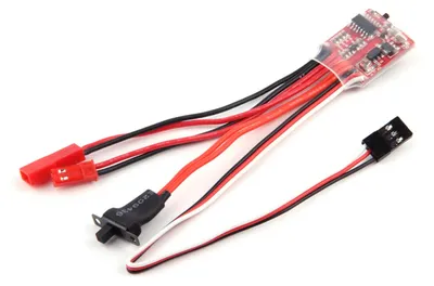 Produktbild von 30A bidirektionaler gebuersteter ESC fuer ferngesteuertes Auto ferngesteuertes Boot mit Bremse ohne Bremse schaltbar