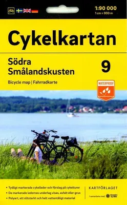 Obrázek produktu pro Cyklistická mapa List 9 Pobřeží Södra Småland 1:90000