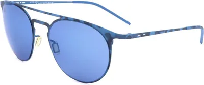 Produktbild von Italia Independent MOD 0206 I THIN METAL  HAVANA BLUE 52/19/140 Uni Sonnenbrillen
