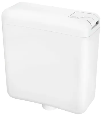 Produktbild von Cornat Spülkasten TRITON, weiß / Zweimengenspülung / Toilettenspülung / Aufputzspülkasten / Toilette / Badezimmer / SPK1100