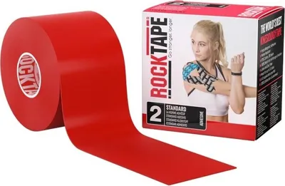 Produktbild von RockTape Classic Kinesiotape - Sporttape - 5 cm x 5 m - Rot