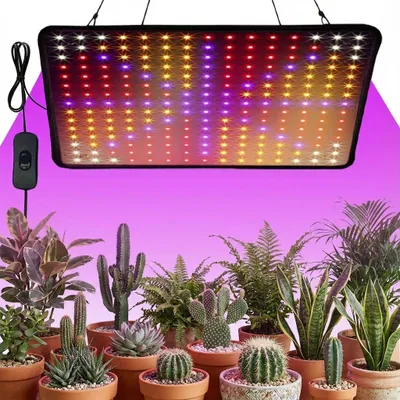 Immagine prodotto di LED crescere lampada pianta lampada 30W 1600lm 225 LED spettro completo lampade per piante serra piante casa verdure fiore (rosso + blu + bianco +warmw)