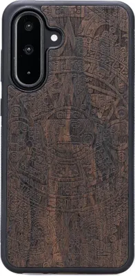 Produktbild von Bewood Holzhülle für Samsung Galaxy A56 5G AZTEC CALENDAR ZIRICOTE