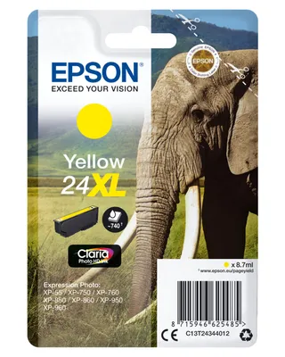 Zdjęcie produktu dla Epson Alarm clock Multipack 3-colour 27XL DURABrite Ultra Ink, Wysoka (XL) wydajność, Cyjan, Purpurowy, Żółty, Tusz na bazie pigmentu, 10,4 ml, 1 szt., Multipak